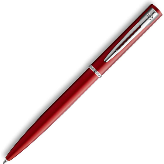 Waterman Graduate Allure Ballpoint Pen, Red Lacquer, Medium Point, Blue Ink, Gift Box