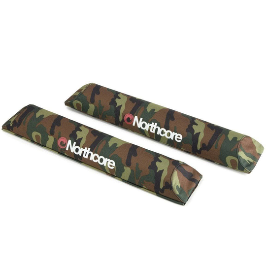 Northcore Aero Roof Bar Pads Camo O/S (one size)