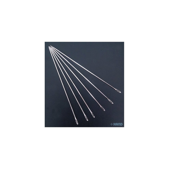 Thin & Fine Flower Basket Precisely Pointed Classic Style Hand Sewing Needles, Pack of 25 Pcs, NO.11 (5cm/2 thin)