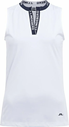 J.Lindeberg Leya Sleeveless Golf Top White XS