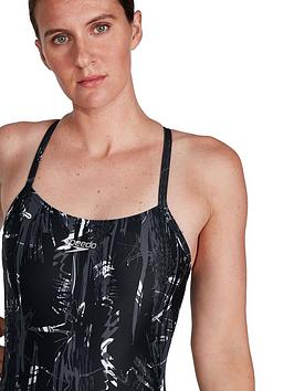 Speedo Allover Rippleback - Black