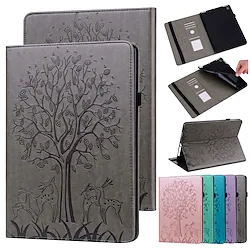 Tablet Case Cover For Lenovo Tab P11 / Plus Tab M10 HD M10 FHD Plus Tab M8 (FHD / HD) Card Holder with Stand Flip Flower TPU PU Leather Lightinthebox