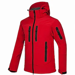Men's Hiking Softshell Jacket Waterproof Hiking Jacket Hiking Fleece Jacket Winter Outdoor Thermal Warm Waterproof Windproof Breathable Outerwear Windbreaker Trench Coat Hunting Ski / Snowboard Lightinthebox
