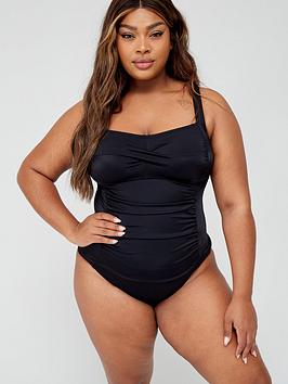 Dorina Fiji Shaping Swimsuit - Black