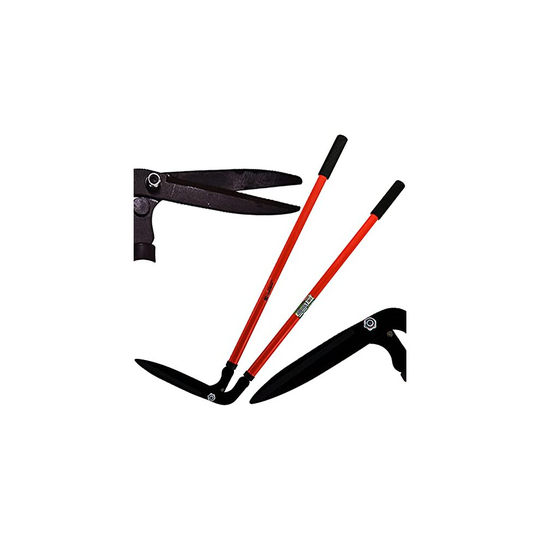Nti 36" MARKSMAN Side Cutting Border Shears Grass Lawn Edge Cutter Home & Garden Hedge Trimmer Outdoor Gardening Extra Long Handled Soft Grip