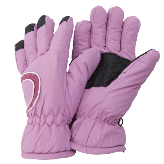 (One Size Fits All, Baby Pink) Floso Ladies/Womens Thinsulate Extra Warm Thermal Padded Winter/Ski Gloves With Palm Grip (3M 40g)