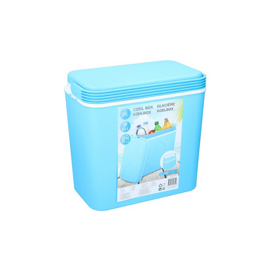 cool box 24 liters light blue