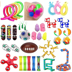 Fidget Toy Set 42 Fidget sets with boxes sensory anxiety toys to relieve the stress of autism fidget toys relaxation entertainment children adult birthday gifts Lightinthebox