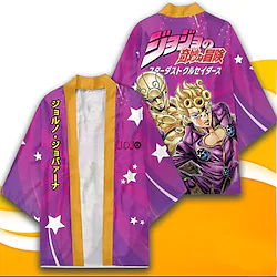 Inspired by JoJo's Bizarre Adventure Jotaro Kujo Cartoon Manga Anime Classic Street Style Top For Men's Women's Unisex Adults' 3D Print Polyster Lightinthebox
