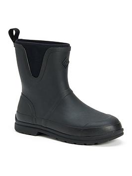 Muck Boots Muck Boot Muck Originals Pull On Mid Wellie - Black