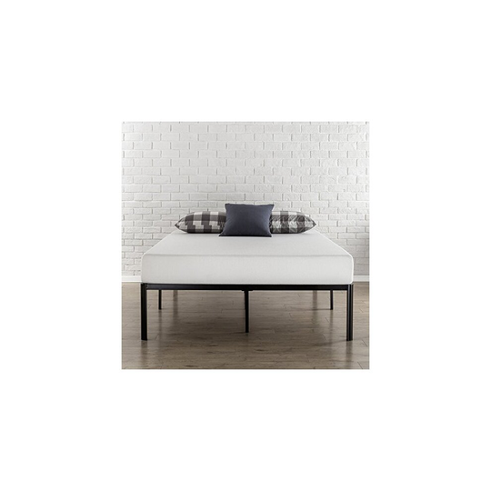 Zinus Van 40.7 cm Metal Platform Bed Frame with Steel Slat Support / Mattress Foundation, Single