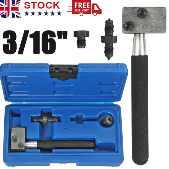 Brake Pipe Flaring Tool Trident 3/16" SAE On Car Double Flare Hand Held tool