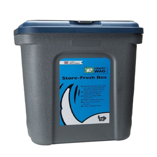 (7.5kg, Blue/Grey) Henry Wag Store Fresh Storage Box