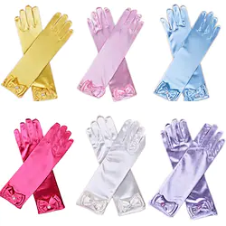Frozen Princess Belle Elsa Gloves Girls' Movie Cosplay Accessories Flower girls Sleeves Gloves Lightinthebox