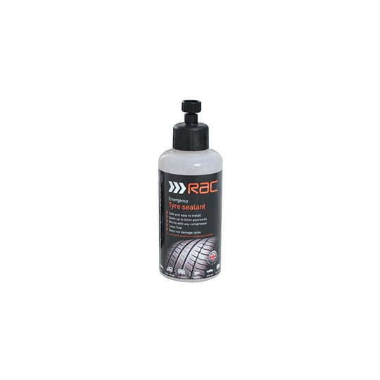 RAC replacement sealant for all compressors puncture repair tyre
