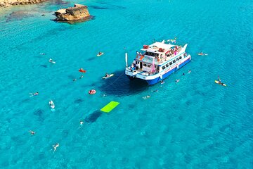 Ibiza Beach Hopping Cruise, 6 hours, with Paddle Board, Snorkelling and Snacks
