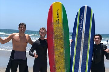 Private Solo Surfing Lesson Package x3 in Venice Beach - Los Angeles