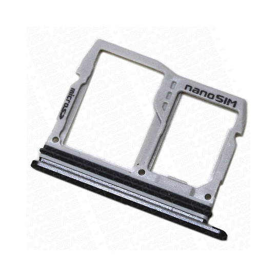 SIM SD Tray For LG G6 Black Replacement Card Slot Holder Rubber Seal Repair Part