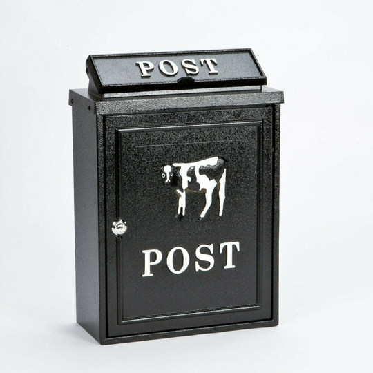 (Cow) Vintage Decor Post Box Animal Design