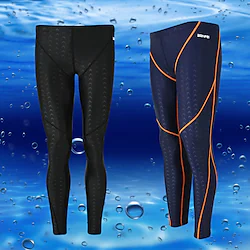 Men's Dive Skin Leggings UV Sun Protection UPF50 Quick Dry Bottoms Swimming Surfing Beach Water Sports Solid Colored Winter Autumn / Lightweight Lightinthebox