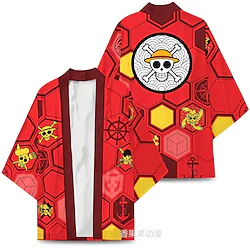 Inspired by One Piece Monkey D. Luffy Cartoon Manga Back To School Anime Classic Street Style Top For Men's Women's Unisex Adults' 3D Print Polyster Lightinthebox