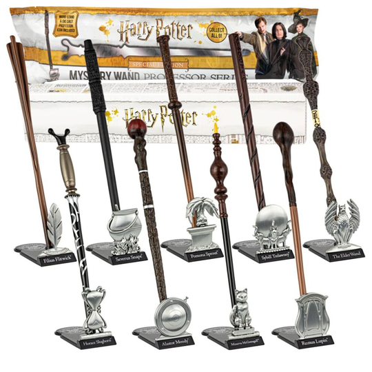 Noble Collections HP Professors PVC Wands Box Display (9)