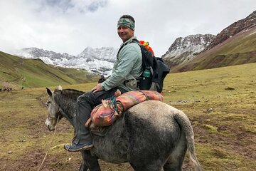 Rainbow Mountain on horseback