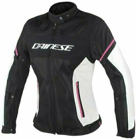Dainese Air Frame D1 Lady Black/Vaporous Gray/Fuxia 48 Textile Jacket