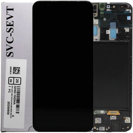 AMOLED Touch Screen For Samsung Galaxy A50 A505 Replacement Service Pack Black