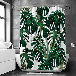 Waterproof Fabric Shower Curtain Bathroom Decoration and Modern and Floral / Botanicals 70 Inch Lightinthebox