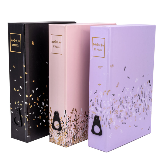 Pukka Pad Rochelle & Jess Box Files - pack of 3
