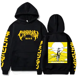 Inspired by Chainsaw Man Denji Hoodie Cartoon Manga Anime Front Pocket Graphic Hoodie For Men's Women's Unisex Adults' Hot Stamping 100% Polyester Lightinthebox