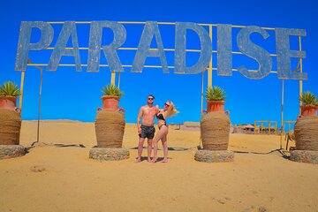 Paradise Island Snorkeling Sea Trip & Floating Aqua park With Lunch - Hurghada