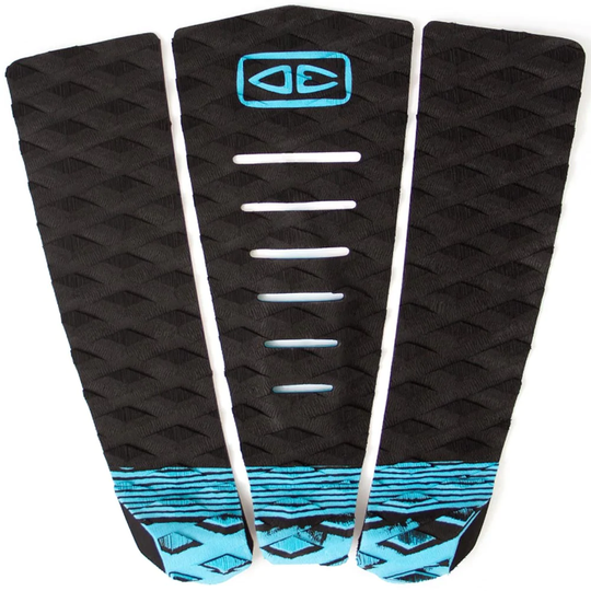 Ocean and Earth Simple Jack Hybrid 3 Piece Wide Tail Pad 2022 - Black Blue
