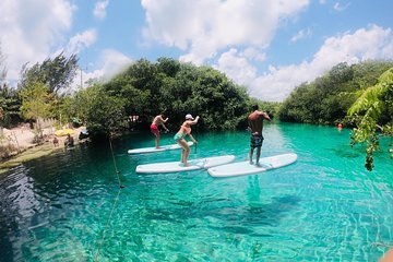 Paddle and Snorkel in Cenote - Riviera Maya