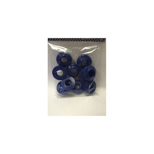 10 Pairs Blue Plastic Self Sealing Grommets -snap Eyelets For Groundsheet - - pairs self sealing grommets plastic snap 10 tarpaulin eyelet repair