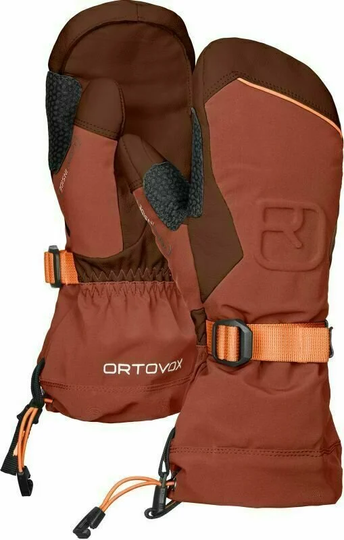 Ortovox Merino Freeride Mitten M Clay Orange L
