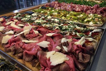 The Roman Food Tour by day, including visit to the Trionfale food market