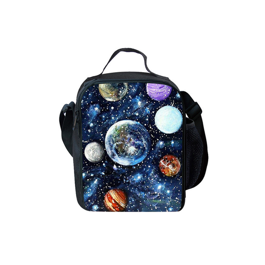 (19) Starrysky Lunch Bag Picnic School Outdoor Lunchbox