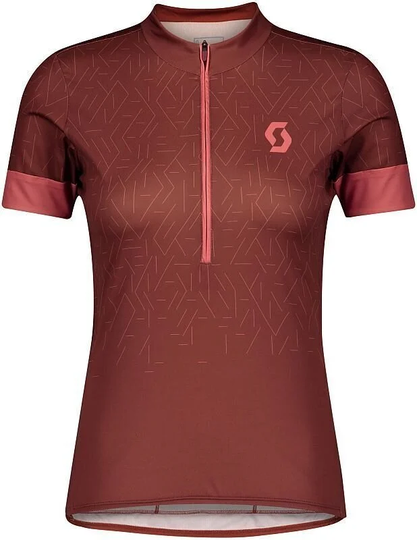 Scott Women's Endurance 20 S/SL Rust Red/Brick Red L