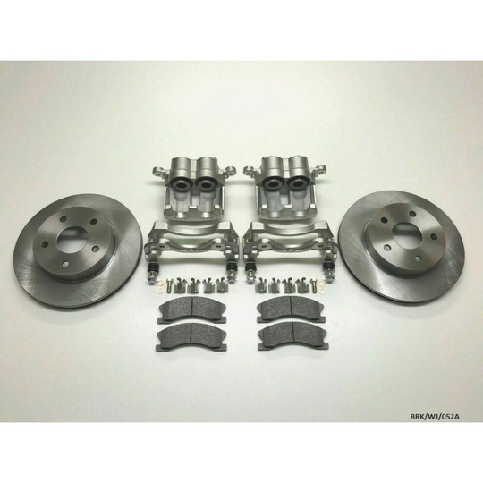 Front Brakes Repair KIT for Jeep Grand Cherokee WJ 1999-2004 AKEBONO BRK/WJ/052A