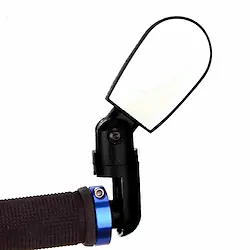 Rear View Mirror Bar End Bike Rear View Mirror Adjustable 360°Rolling / Rotatable Wide viewing angle Cycling Bicycle motorcycle Bike Plastics Black Road Bike Mountain Bike MTB Folding Bike Lightinthebox