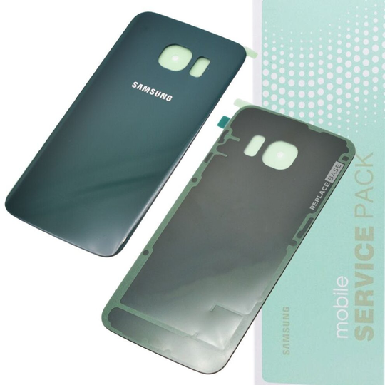 Battery Cover For Samsung Galaxy S6 Edge Replacement Rear Service Pack Green UK