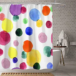 Waterproof Fabric Shower Curtain Bathroom Decoration and Modern and Geometric and Abstract 70 Inch Lightinthebox
