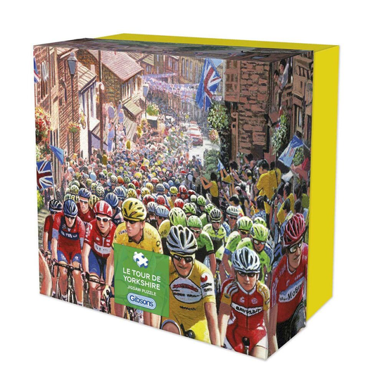 Gibsons Le Tour de Yorkshire Jigsaw Puzzle in Gift Box (500 pieces)