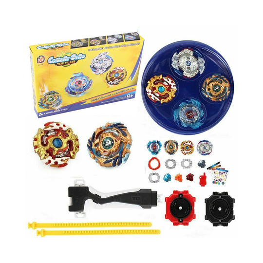 Beyblade Burst Starter Kit Toy Bay Blade Spinning Top Launcher Grip