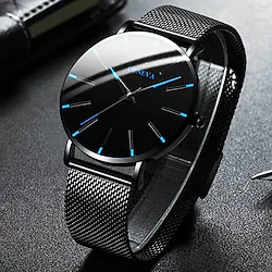 Wrist Watch Quartz Watch for Men Analog Quartz Formal Style Stylish Fashion Casual Watch Stainless Steel Stainless Steel Lightinthebox