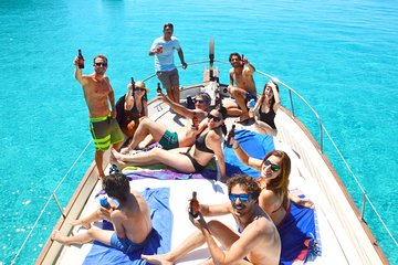Half Day Boat Excursion 6-8 South beaches of Menorca