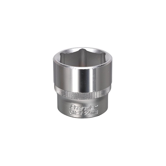 Sealey S3824 WallDrive Socket 24mm 3/8"Sq Drive