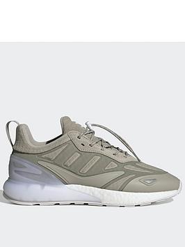adidas Originals Zx 2k Boost 2.0 Shoes, Beige/White, Size 7, Men
